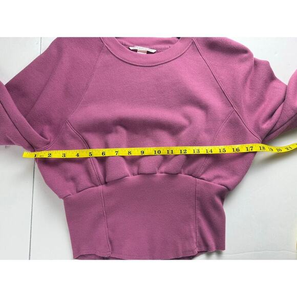 Victoria's Secret Pink Fleece Corset Crewneck - Size M - Picture 3 of 8